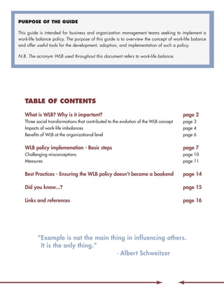 Work life-balance-an-employers-guide | PDF