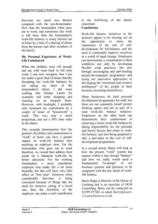 Work life balance article | PDF