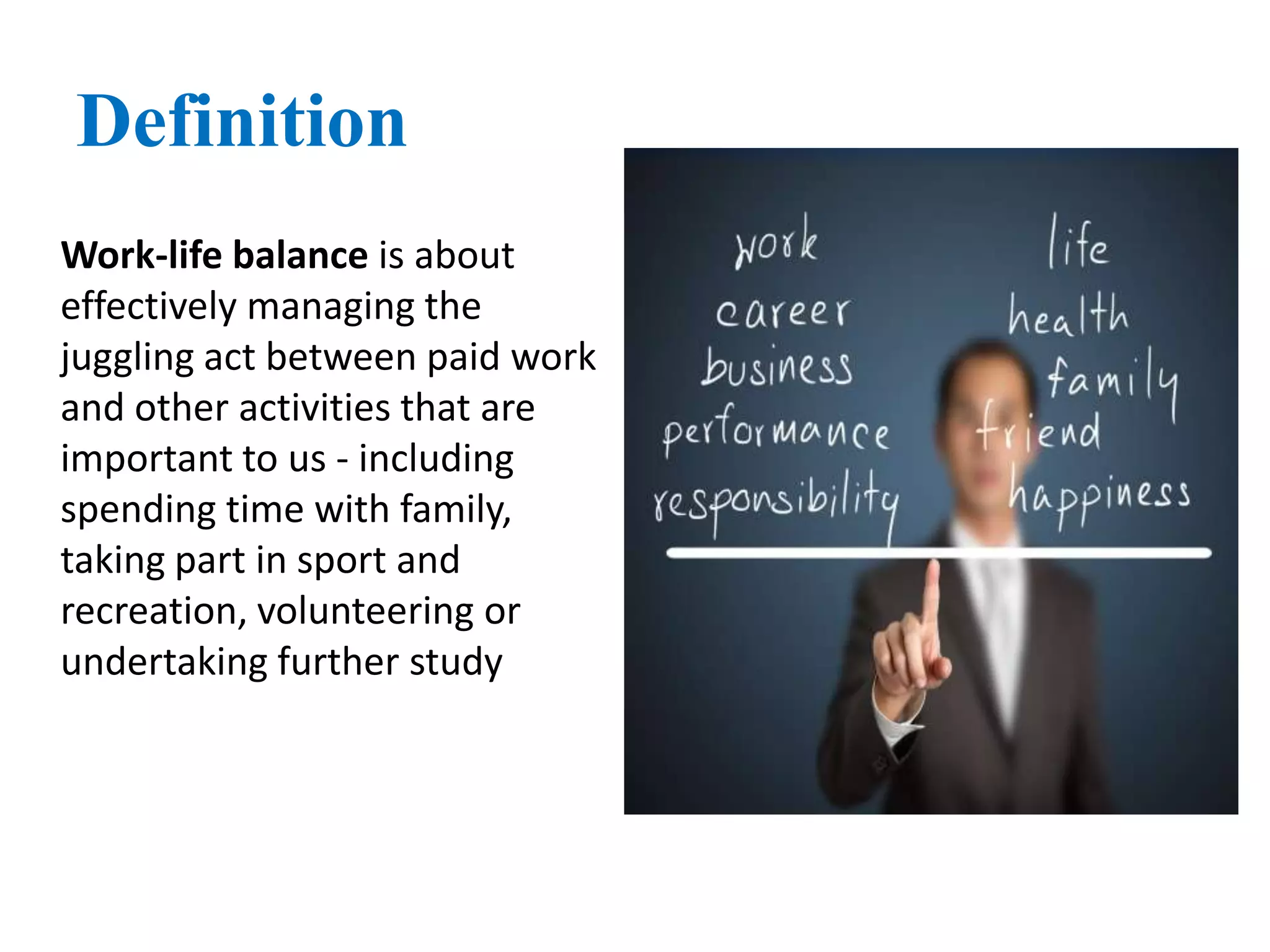 Work life balance issues- How to deal with it. | PPTX