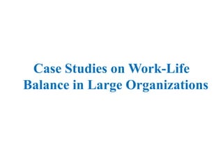 Work life balance issues- How to deal with it. | PPTX