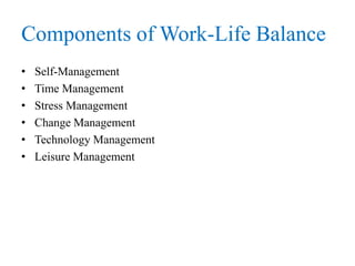 Work life balance issues- How to deal with it. | PPTX