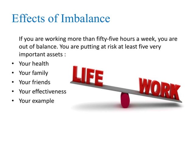 Work life balance issues- How to deal with it. | PPTX | Resume Writing ...