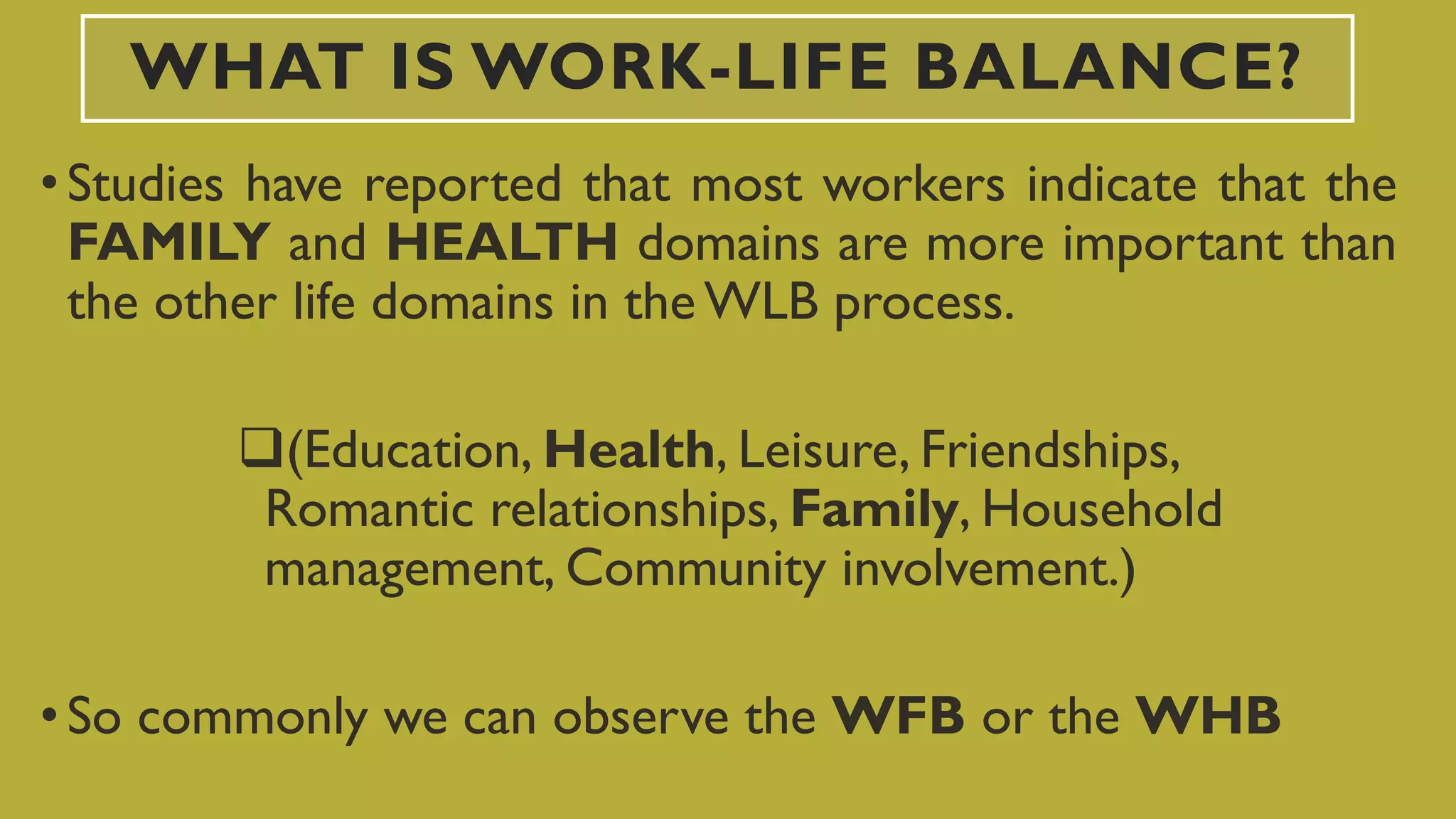 Work life balance pdf | PDF
