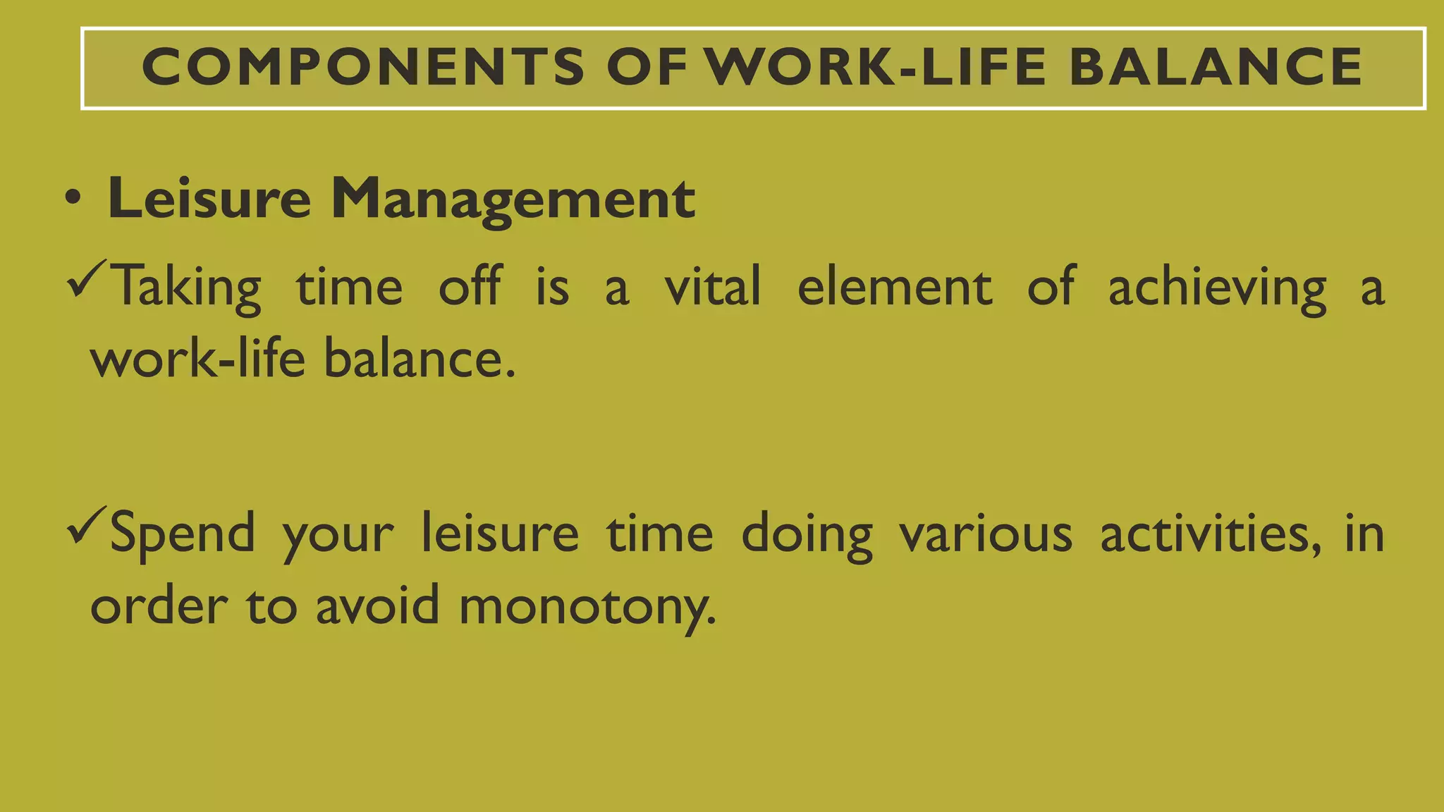 Work life balance pdf | PDF