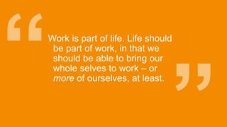Work life Integration | PPTX