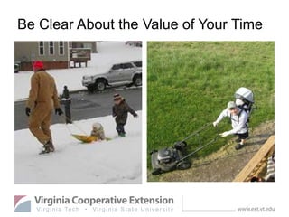 Be Clear About the Value of Your Time
 