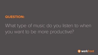 New Workfront Survey: What Motivates UK Knowledge Workers