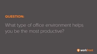 New Workfront Survey: What Motivates UK Knowledge Workers