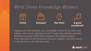 New Workfront Survey: What Motivates UK Knowledge Workers