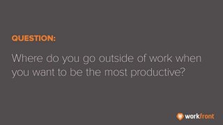 New Workfront Survey: What Motivates UK Knowledge Workers