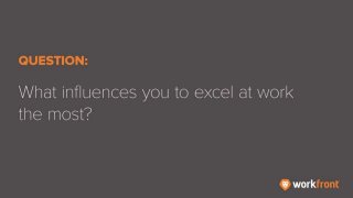 New Workfront Survey: What Motivates UK Knowledge Workers