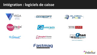 Intégration : logiciels de caisse
 