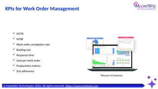 Transforming Work Order Management: From Task Tracking to Decision ...