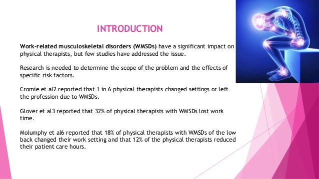 work related musculoskeletal disorders Read chapter front matter: in may 1998 the national institutes of health asked the national academy of sciences/national research council to assemble a gr. work related musculoskeletal disorders Read chapter front matter: in may 1998 the national institutes of health asked the national academy of sciences/national research council to assemble a gr.