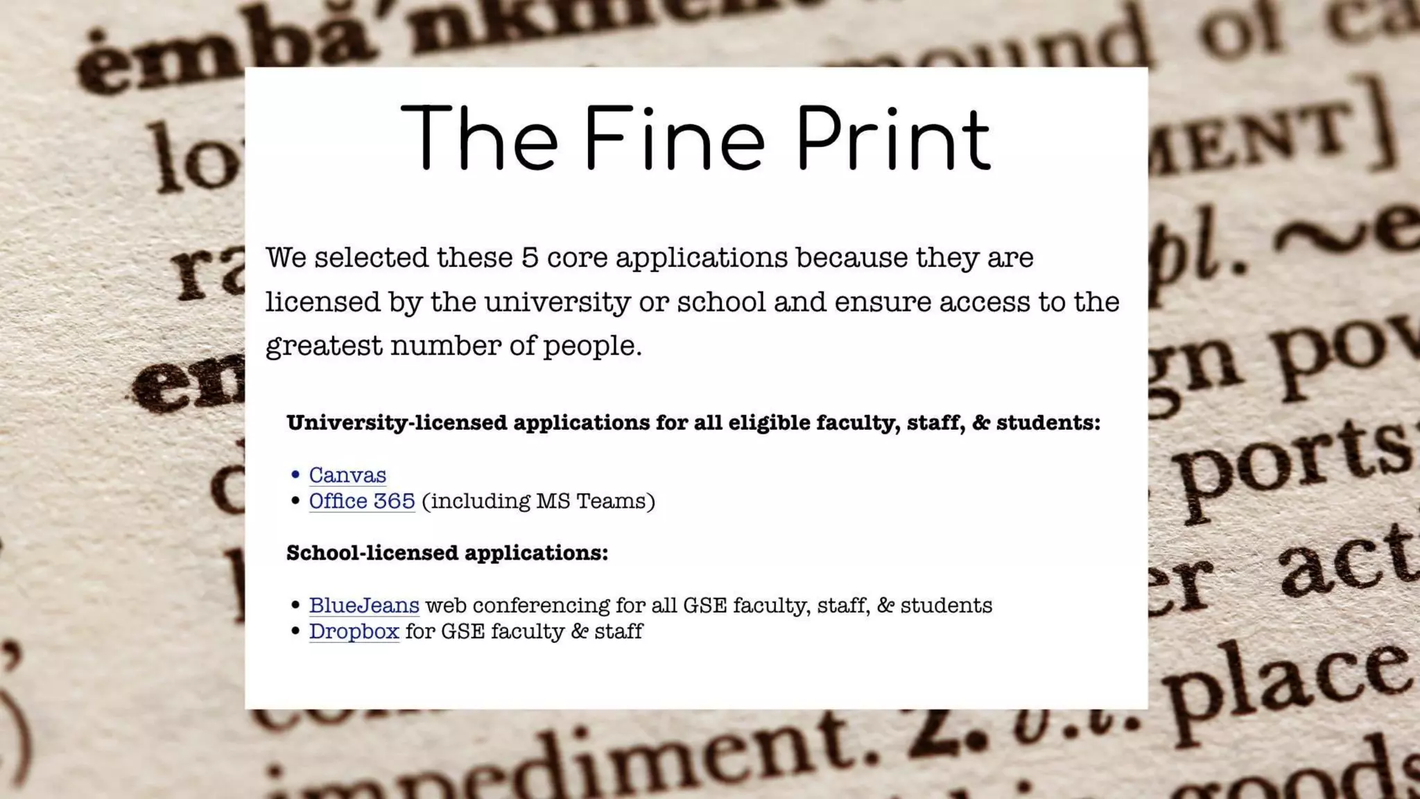 Penn GSE - Teaching, Learning, & Working Remotely