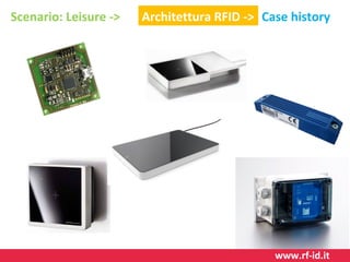Scenario: Leisure ->

Architettura RFID -> Case history

www.rf-id.it

 