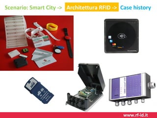 Scenario: Smart City -> Architettura RFID -> Case history

www.rf-id.it

 