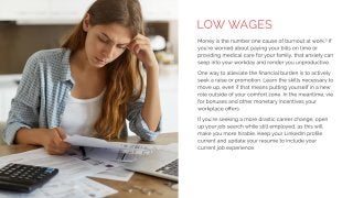 Solutions to Work Stress & Burnout