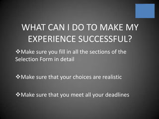 It will improve your self confidence