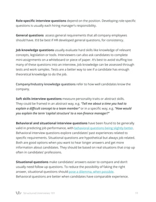 Structured interviews 101: How to make the most effective interview ...