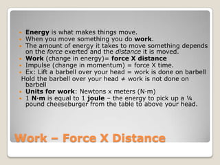 Work And Energy | PPT