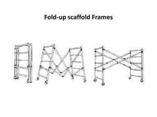 Fold-up scaffold Frames
 
