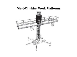 Mast-Climbing Work Platforms
 