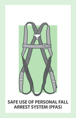 SAFE USE OF PERSONAL FALL
ARREST SYSTEM (PFAS)
 
