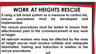 Work at Height PPT..pptx this presentation is for working at height ...