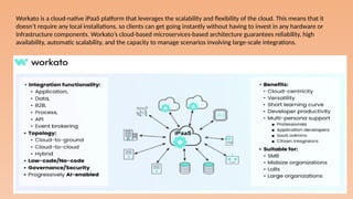 Comprehensive Guide to Workato Automation and Integration Platform | PPTX