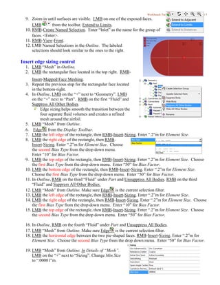 Lmb Cs Rmb Workbench tutorial airfoil | PDF