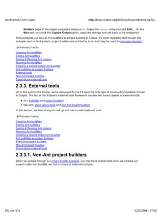Workbench user guide