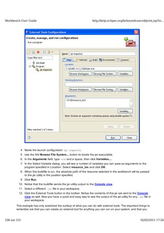 Workbench user guide