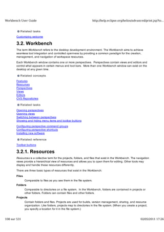 Workbench user guide