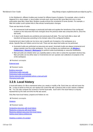 Workbench user guide