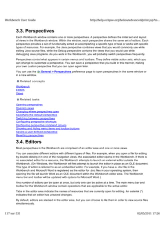 Workbench user guide