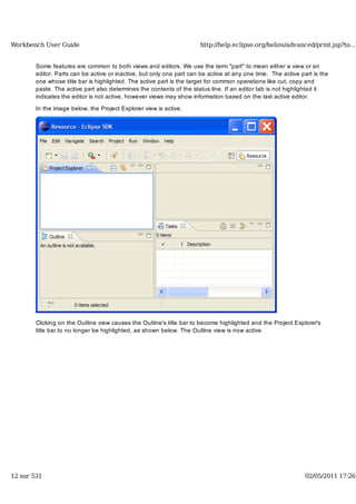 Workbench user guide