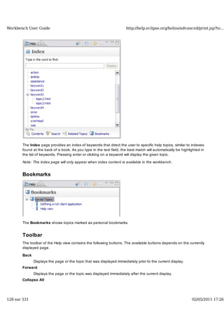 Workbench user guide