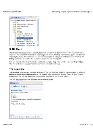 Workbench user guide