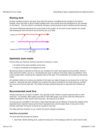 Workbench user guide