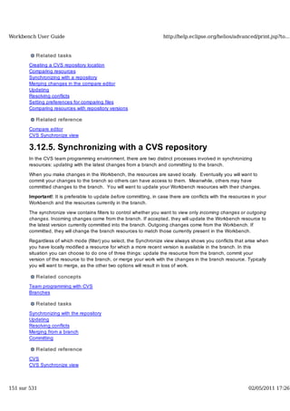 Workbench user guide