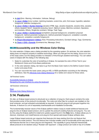 Workbench user guide