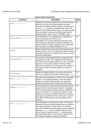 Workbench user guide
