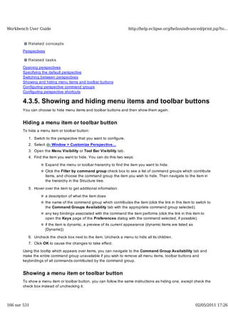 Workbench user guide