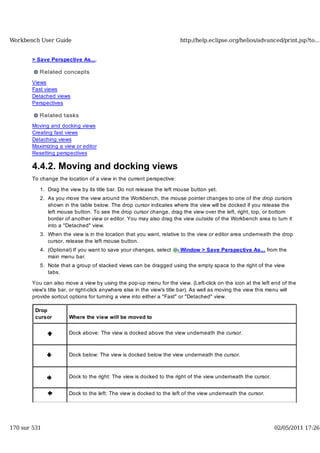 Workbench user guide