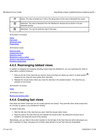 Workbench user guide