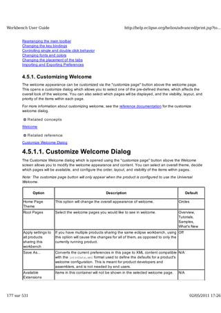 Workbench user guide