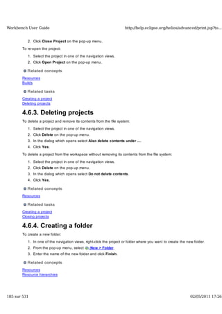 Workbench user guide