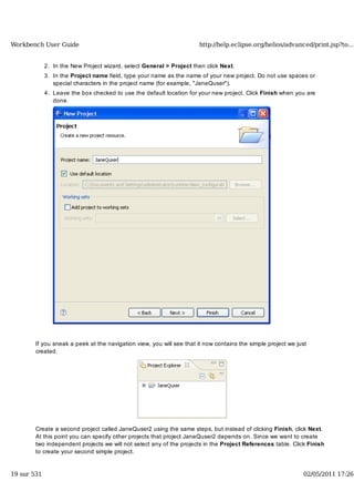 Workbench user guide