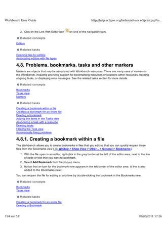 Workbench user guide